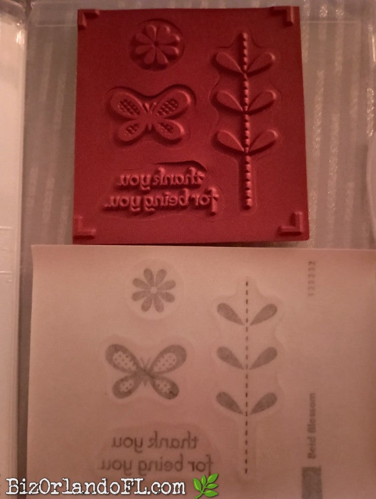 ARTS AND CRAFT SUPPLIES: Bold Blossom Stamp Set (Stampin' Up!)