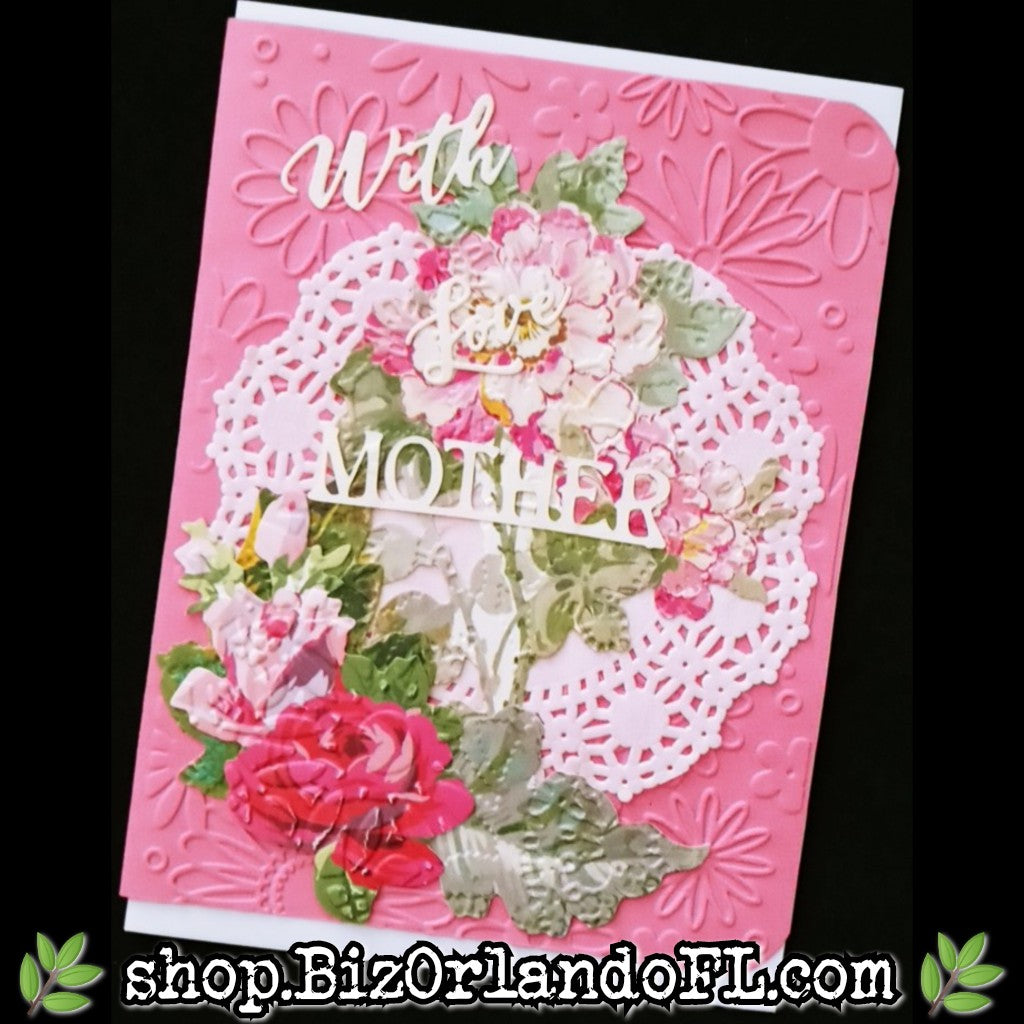 MOTHER'S DAY: Handmade Greeting Card by Local Artisan